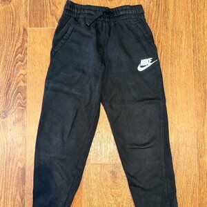 Nike Kids Black Jogger Sweatpants - Size M